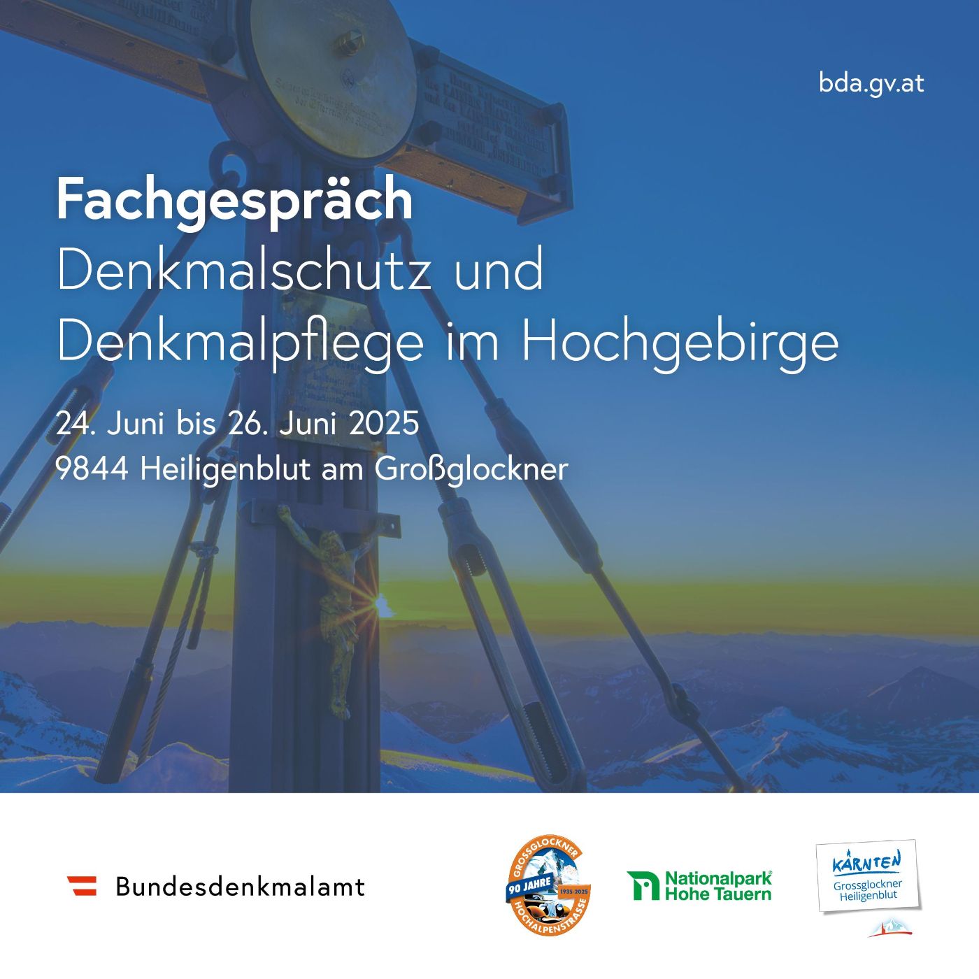 Fachgespräch "Denkmalschutz und Denkmalpflege im Hochgebirge"