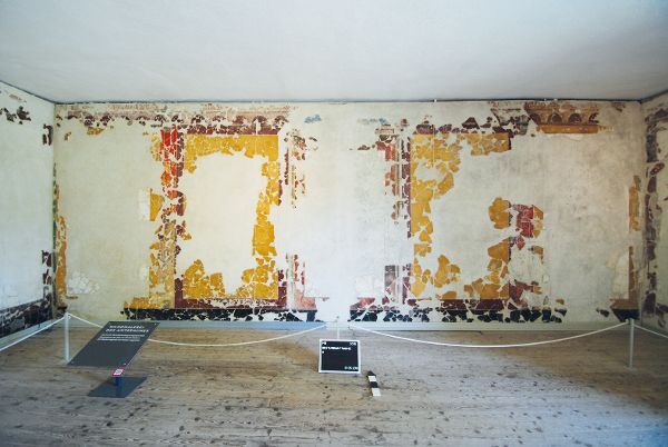Reste römischer Wandmalereien